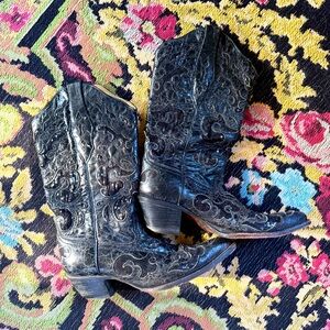 Sequin Corral Boots